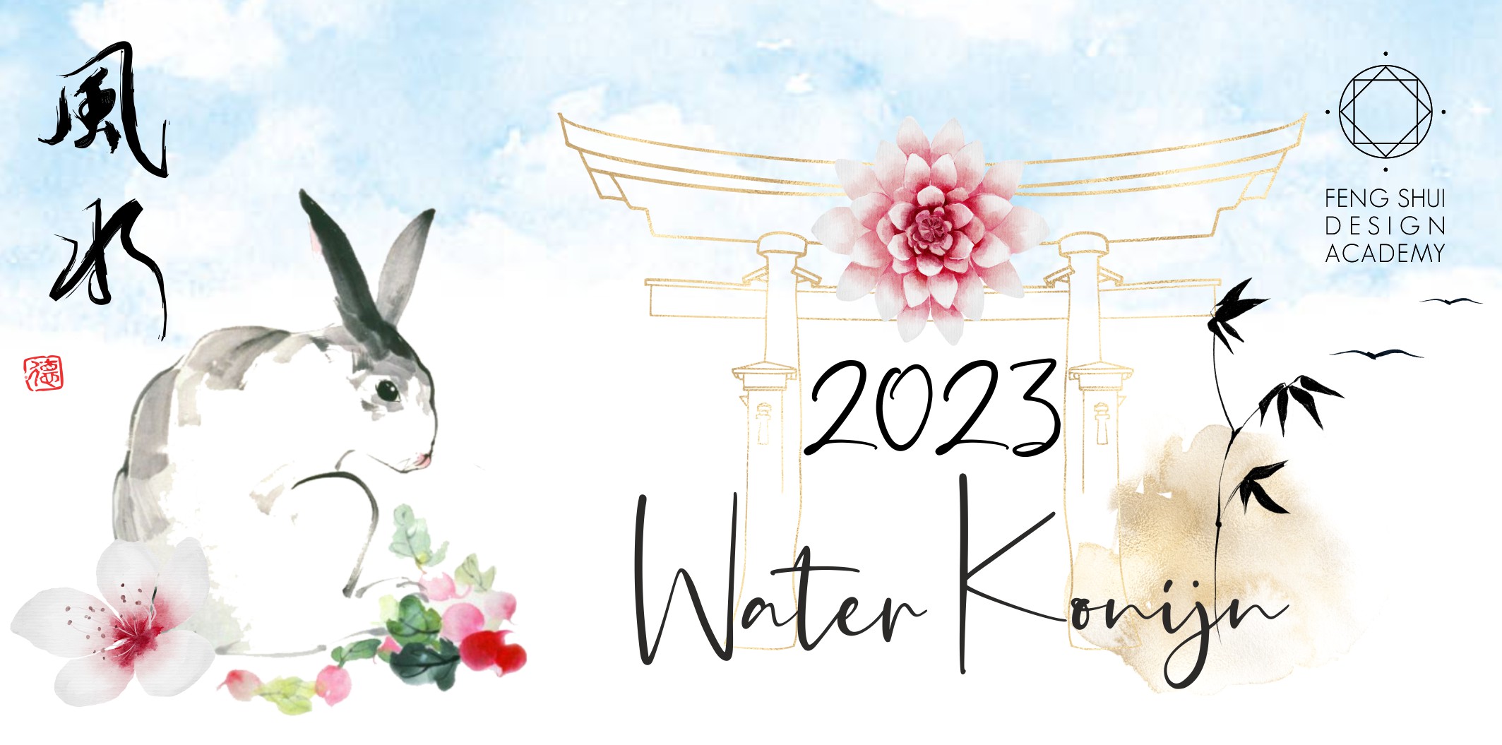 FENG SHUI IN 2023 HET JAAR VAN HET WATER KONIJN FENG SHUI IN 2023 HET JAAR VAN HET WATER KONIJN